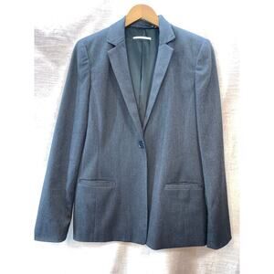Tahari Gray Blazer Jacket Size 10